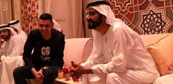 بالصور.. رامز جلال فى حفل إفطار الشيخ محمد بن راشد حاكم دبي