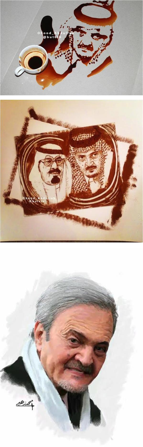 لوحات بديعة للأمير سعود الفيصل